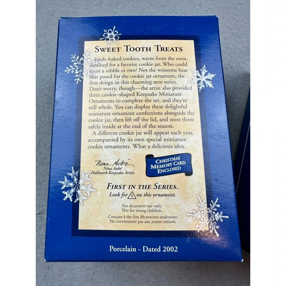 NIB! 2 Hallmark Keepsake Ornaments‎ 